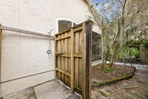 Outdoor Shower.