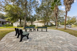 Enjoy a community gathering area