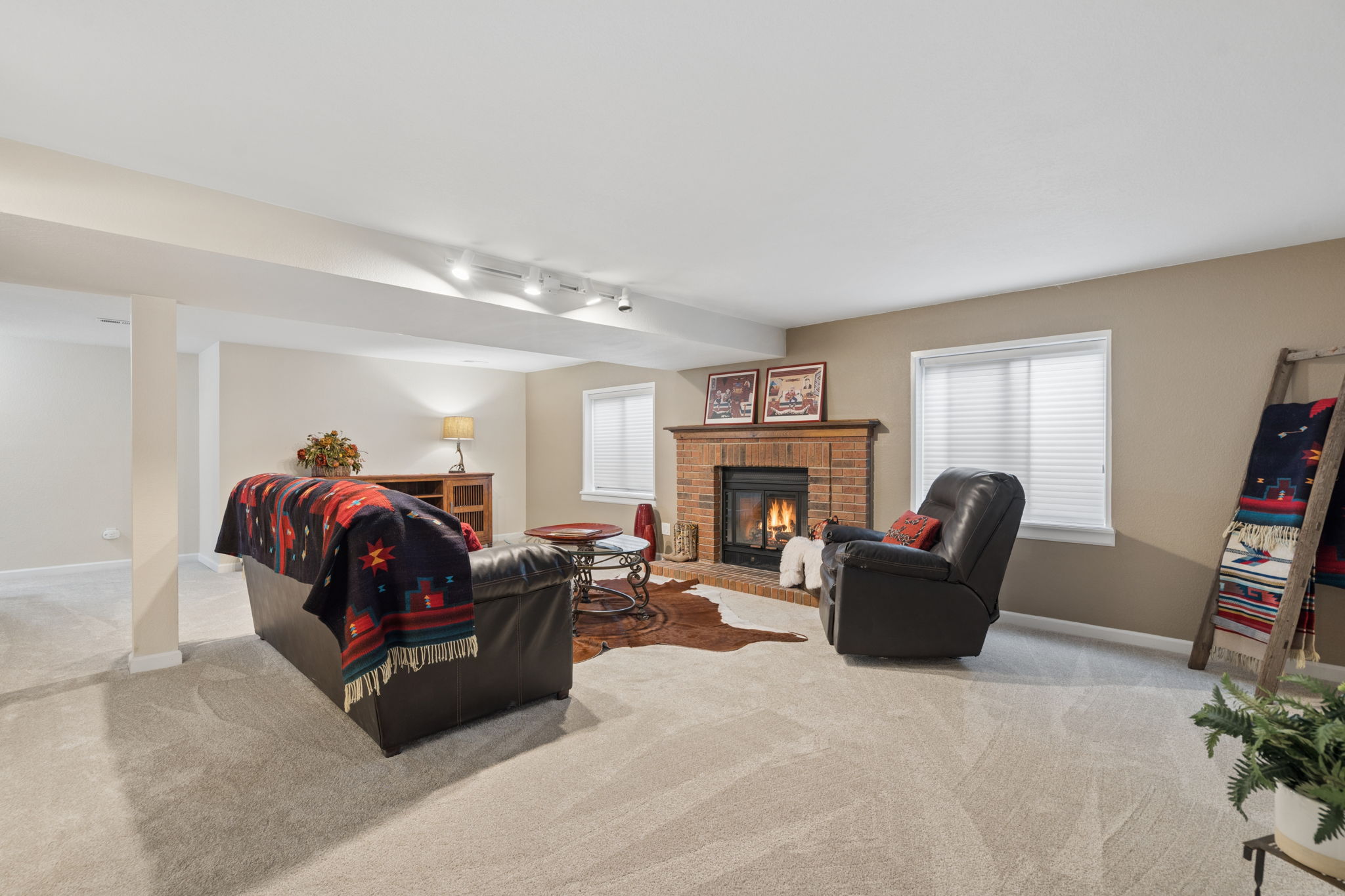 Basement has all new carpet throughout!