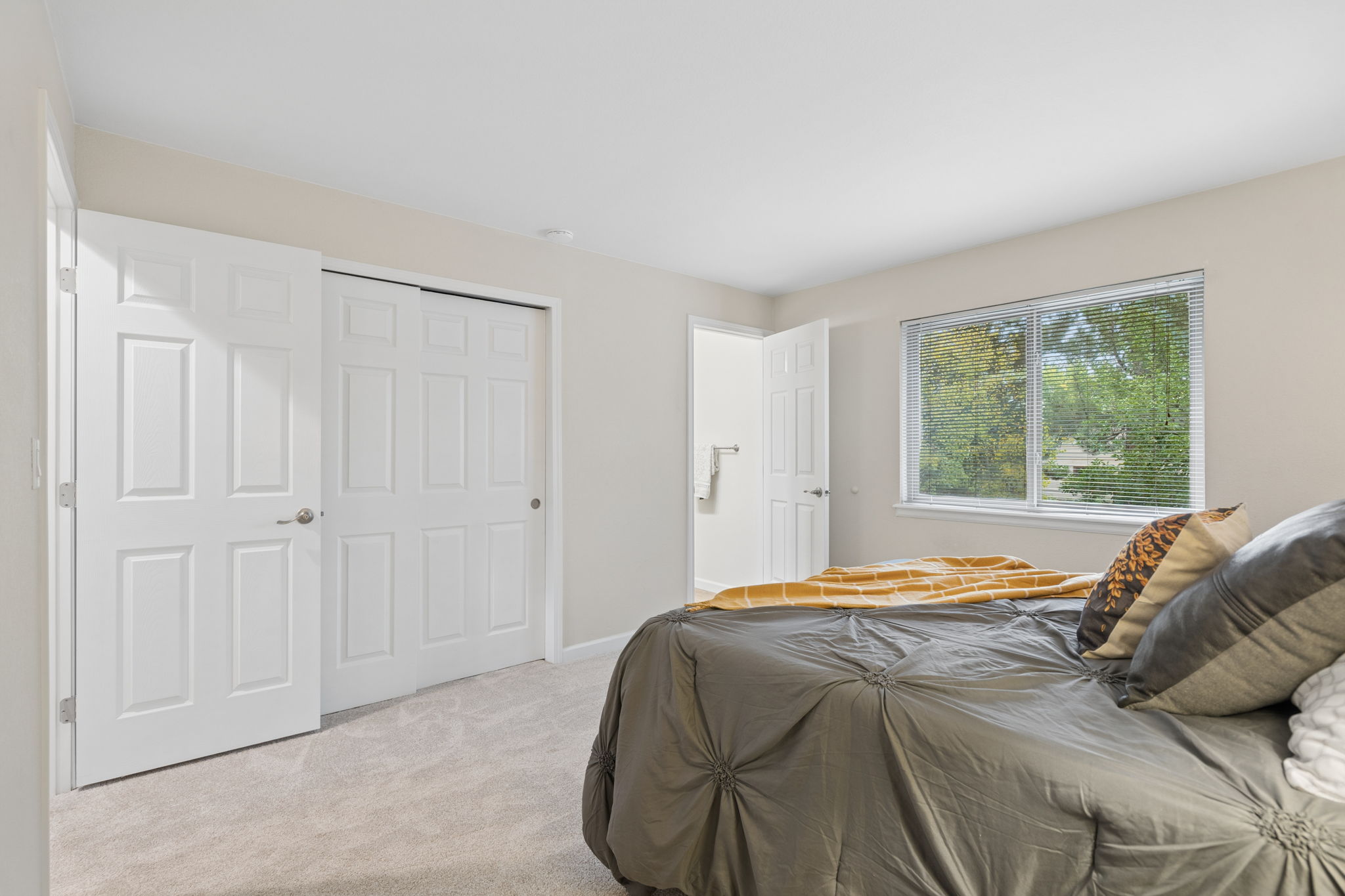 2 closets in Primary Bedroom