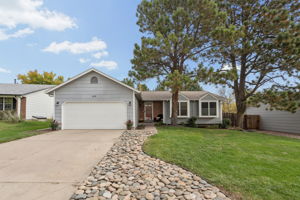 Front view of home