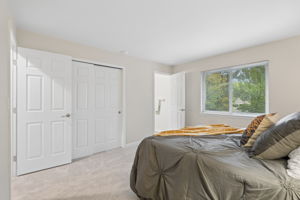 2 closets in Primary Bedroom