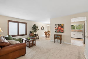 Living Room joins dining area