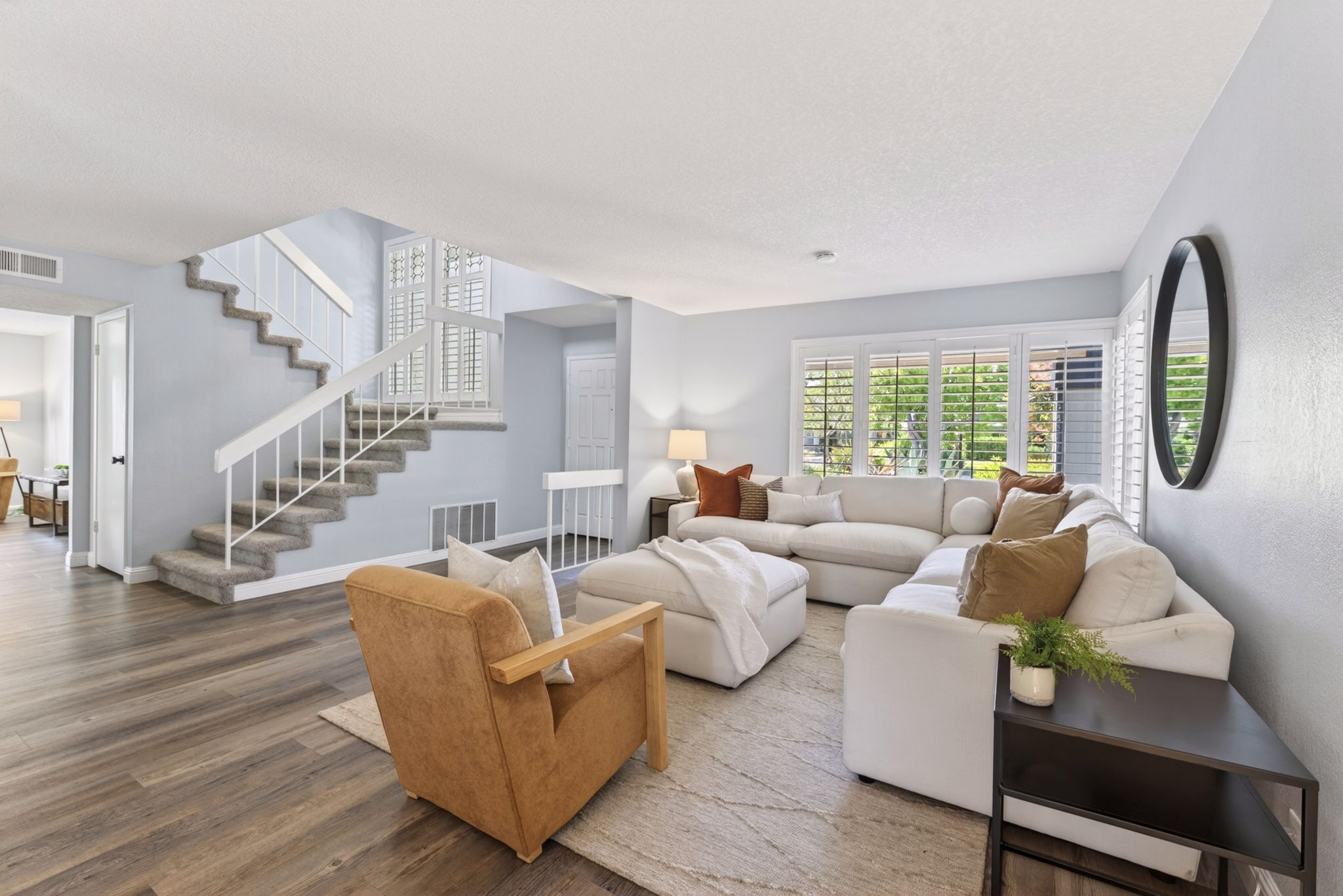 Living Room - Entry - Stairway