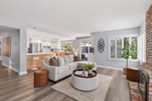 Family Room - Kitchen
