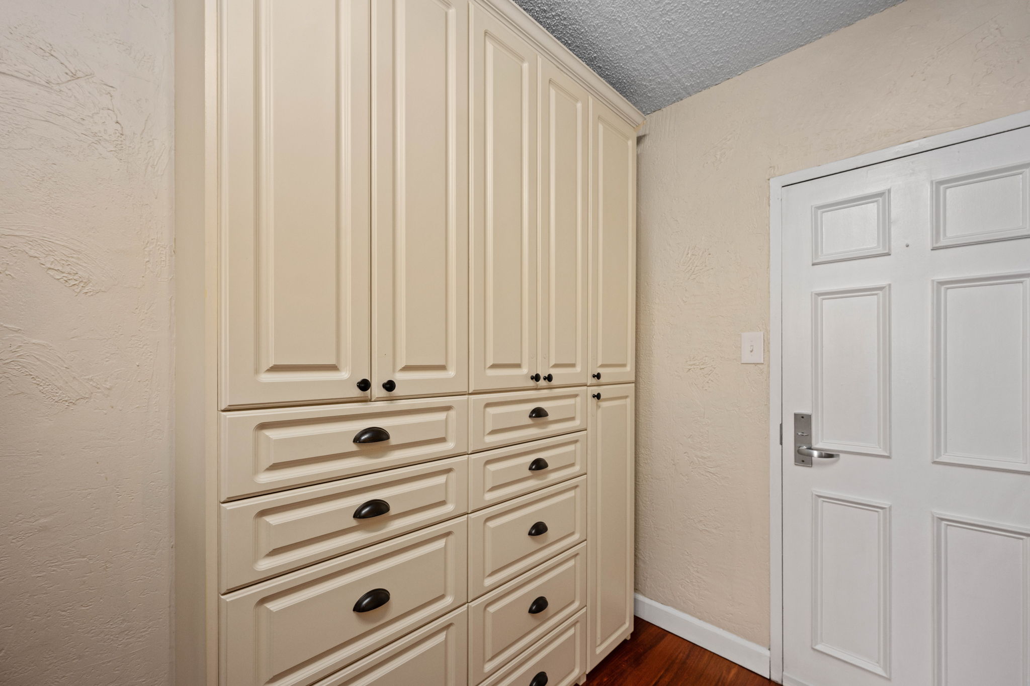 Thoughtful additional storage and pantry