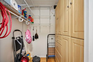 Large Storage area in unit