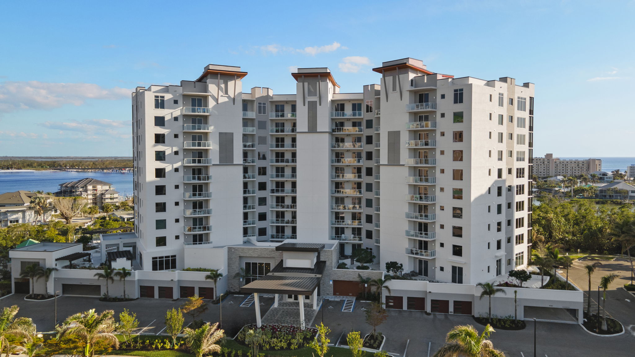 Aerial Front Exterior 2