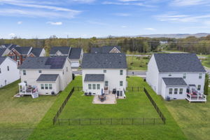 Aerial view of home