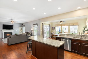Kitchen + Family Room | Main Level