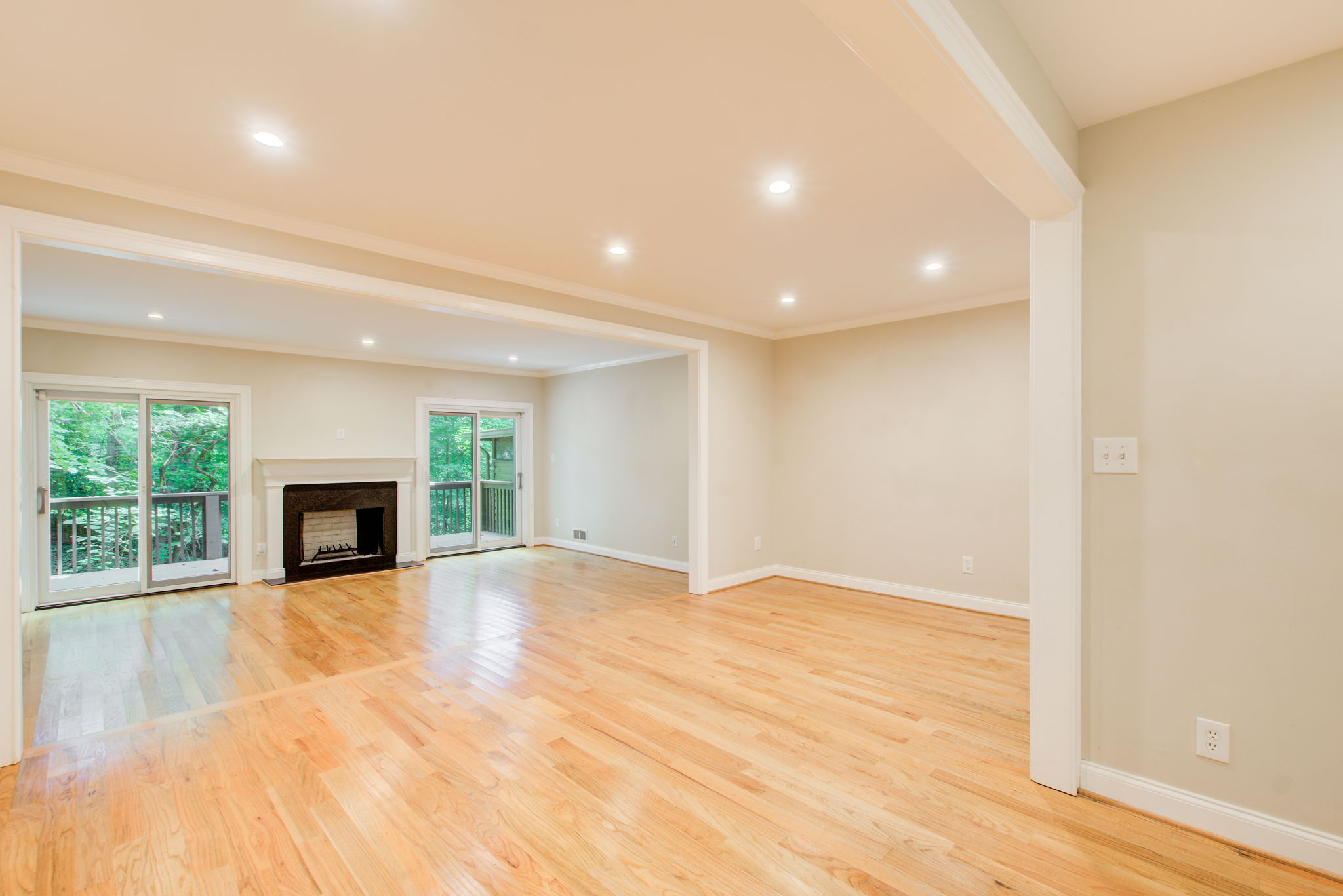 13 Kitchen D w Dining + Living