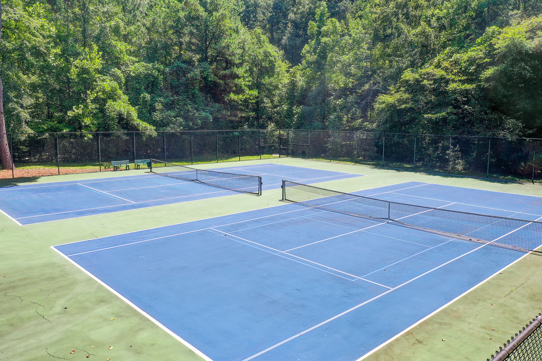 46 Aerial Community Tennis Courts A
