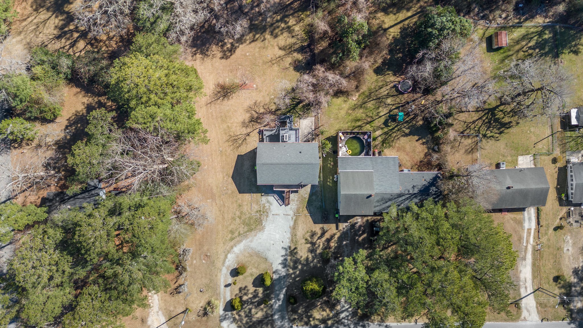 Aerial of .7 Acre Lot