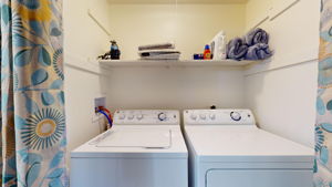 Unit A Laundry Closet