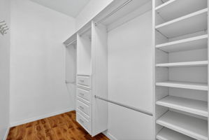 Primary Bedroom Custom Walk-In Closet
