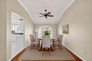 Dining Room-Virtually Staged