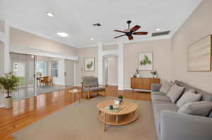 Living Room-Virtually Staged