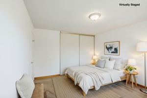 Bedroom, Virtually Staged