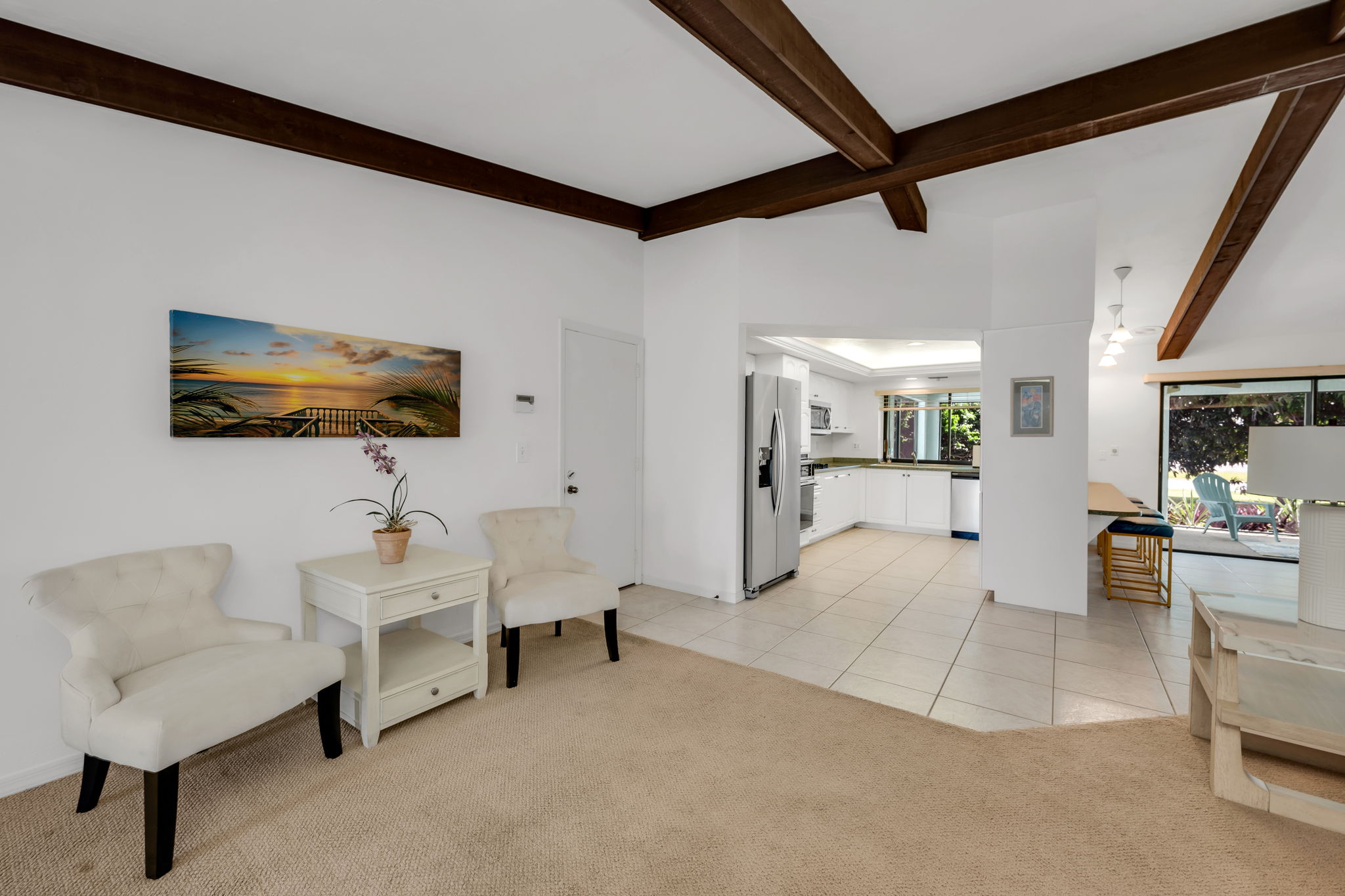 Sitting Area to Kitchen