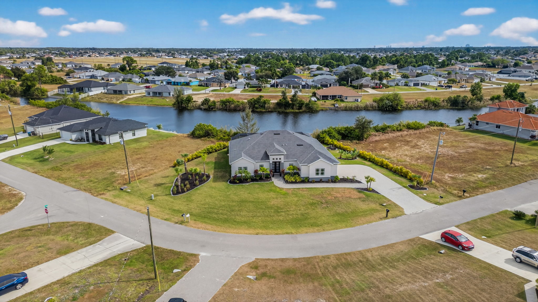 Aerial Front Exterior 2