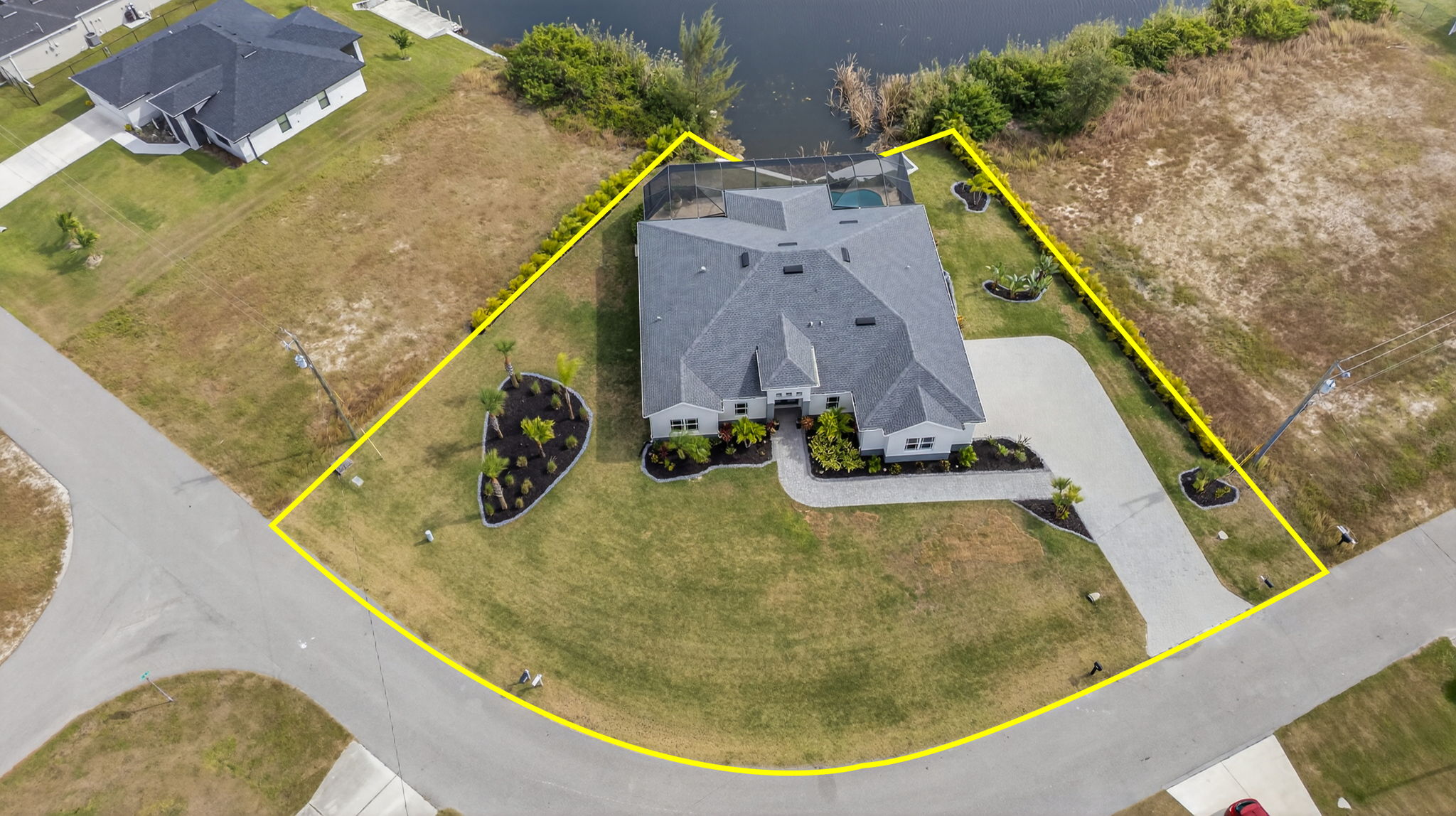 Aerial Overview-lines