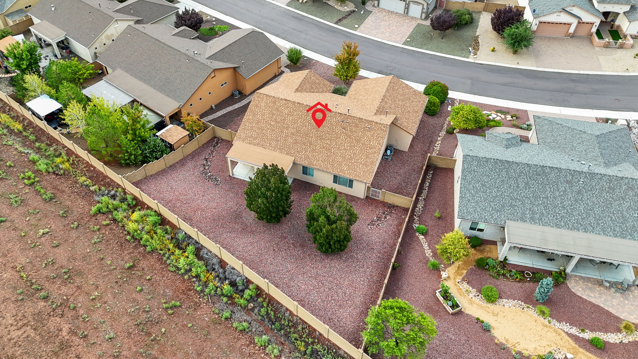 Birds Eye with Pin