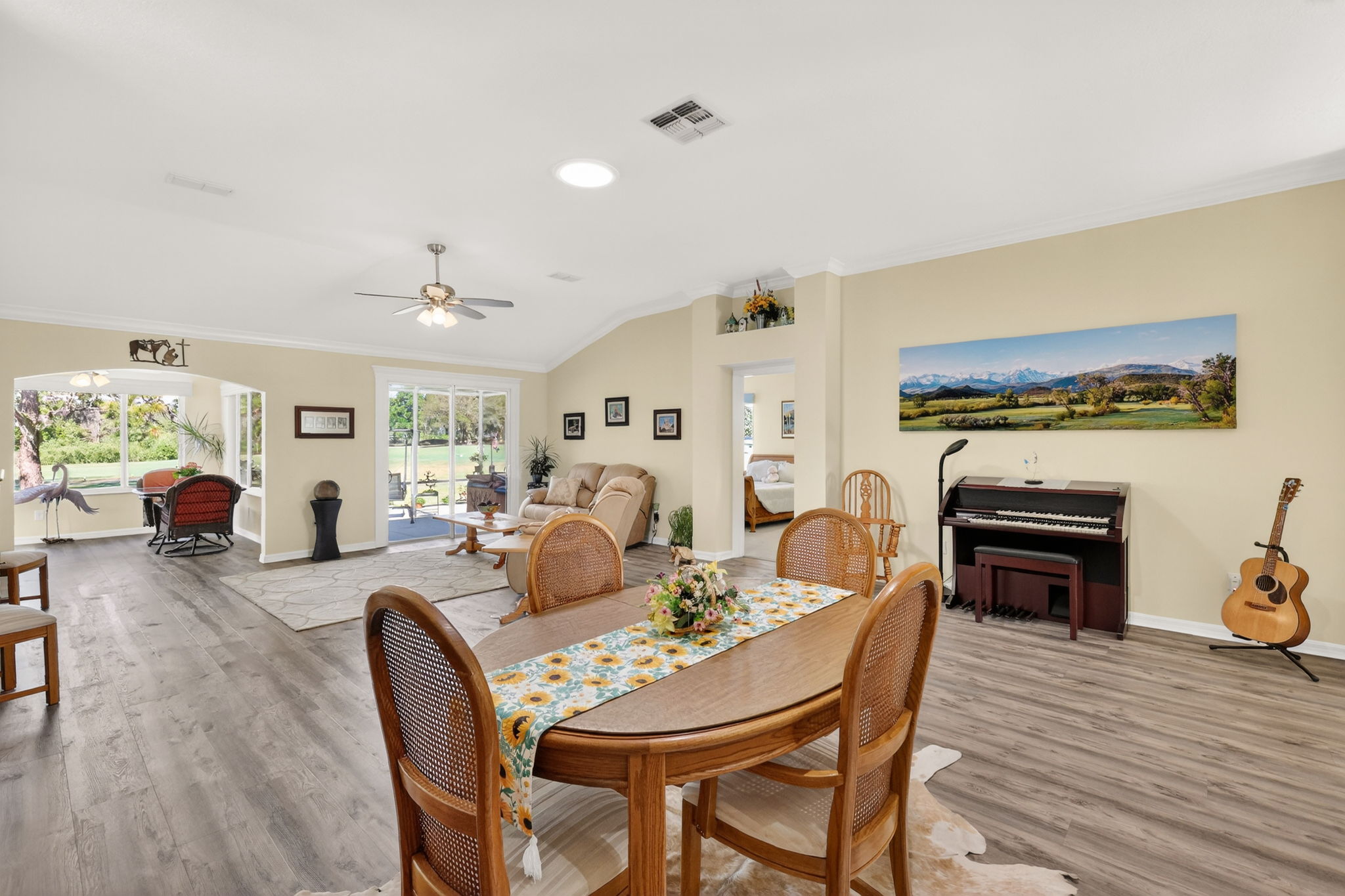 Living and Dining Rooms