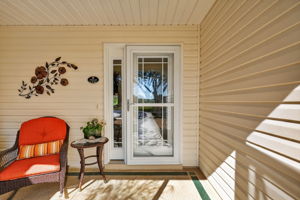 Screened Front Porch and Entry