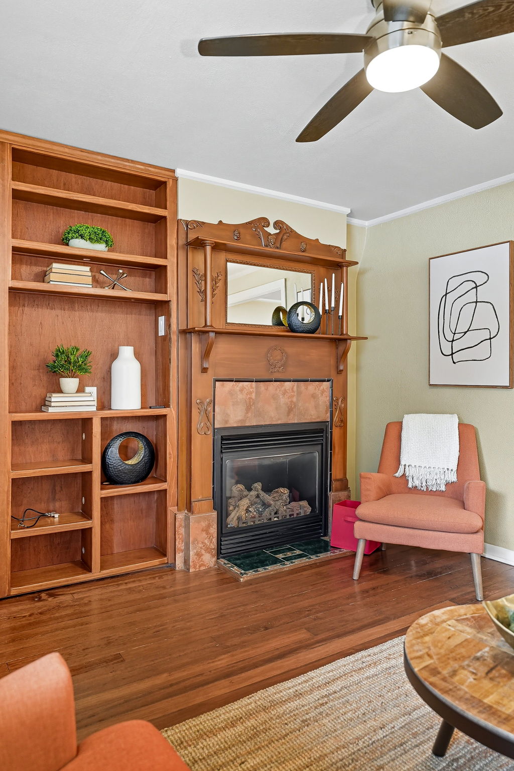 Perfect place to read a book or sip a warm beverage!