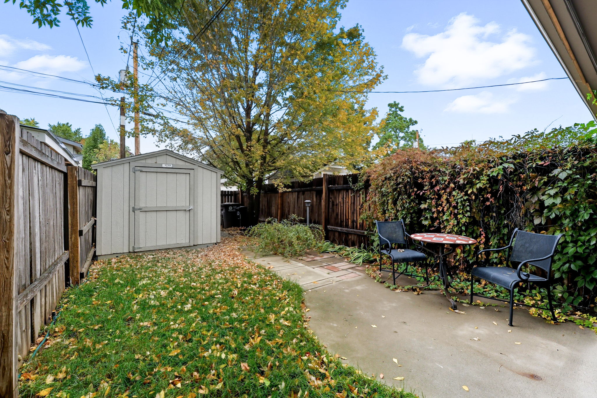 Host a bbq here or just enjoy your own private space