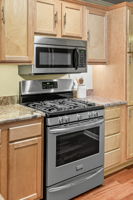 Gas range! Cook away!