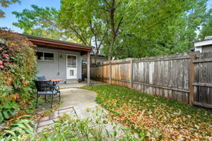 The perfect sized back yard!