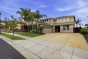 Oversized driveway