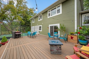 Beautiful and durable Trex decking.