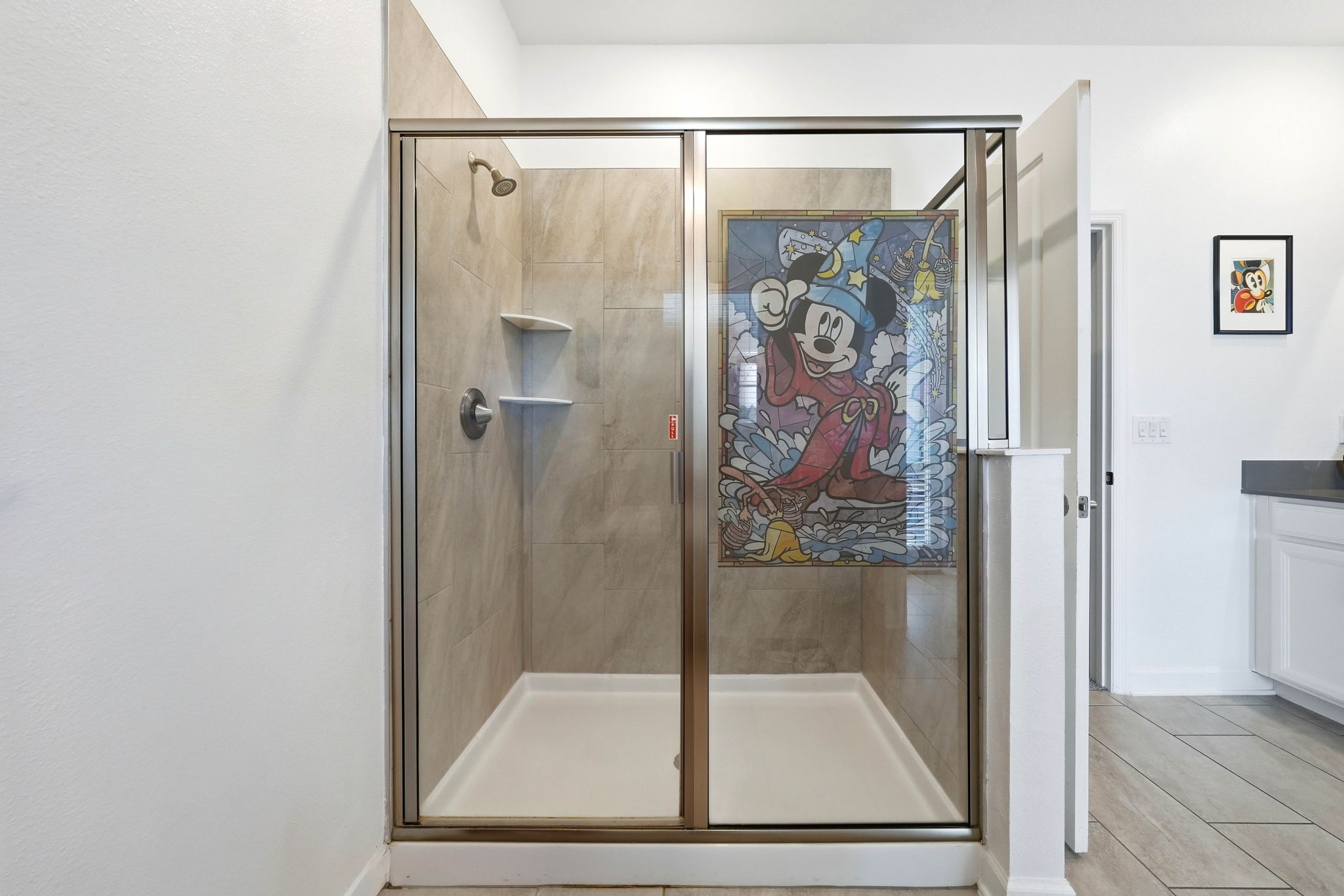 1st Floor bedroom ensuite bathroom - walk in showr