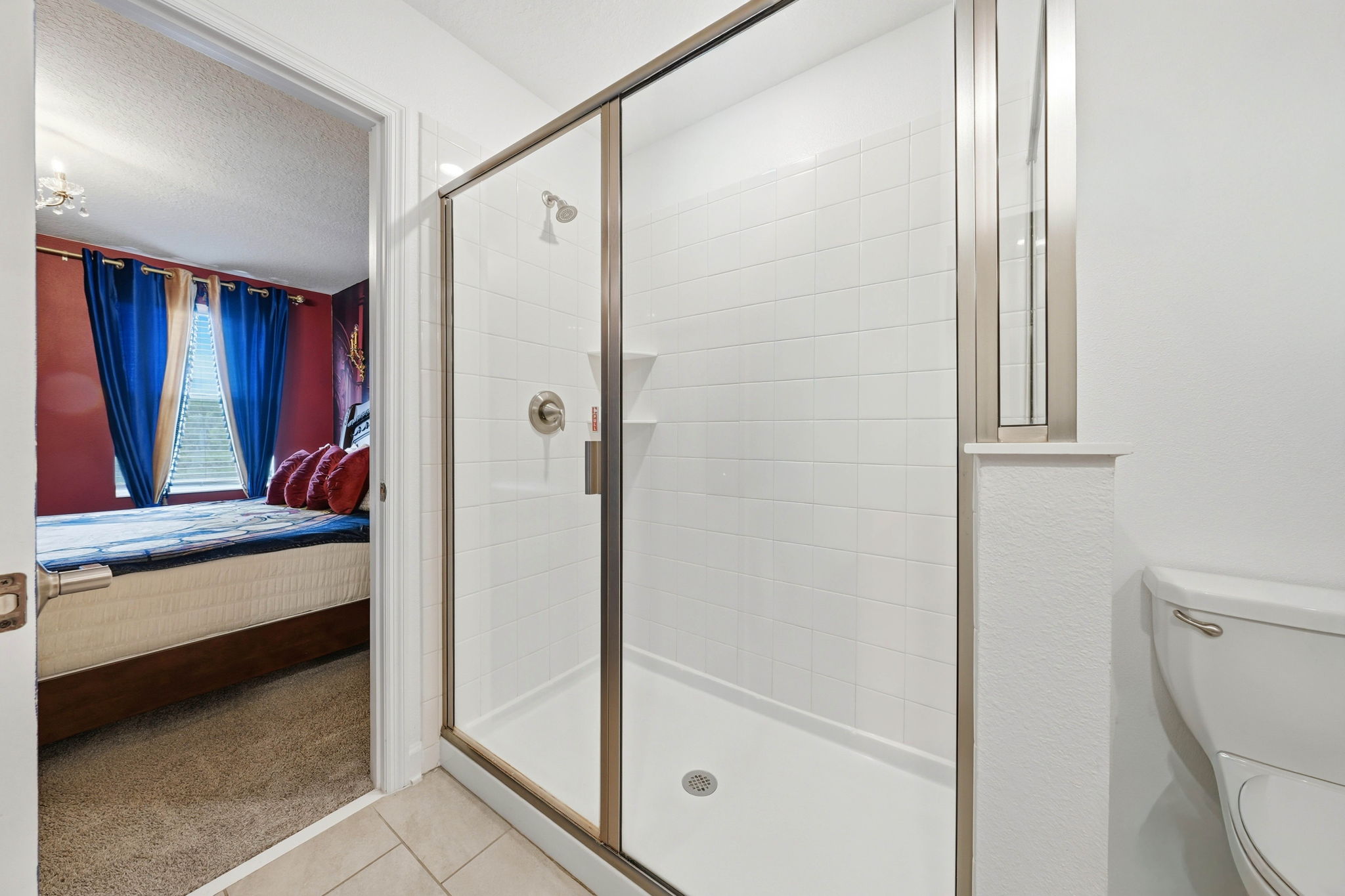 Pass-Through Bathroom - walk in shower