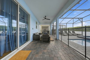 Covered Deck - Patio Paver- New exterior fans