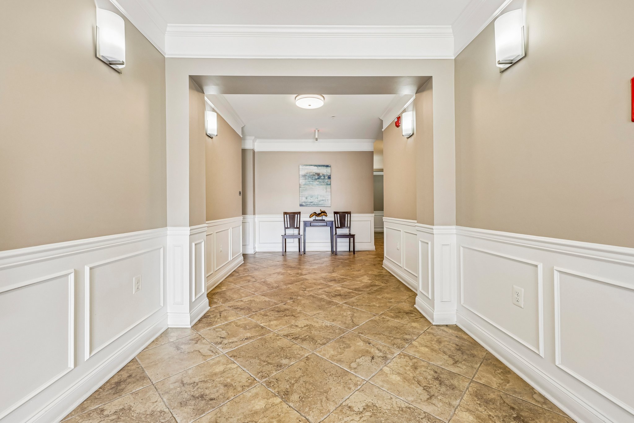 Lobby with Mailboxes