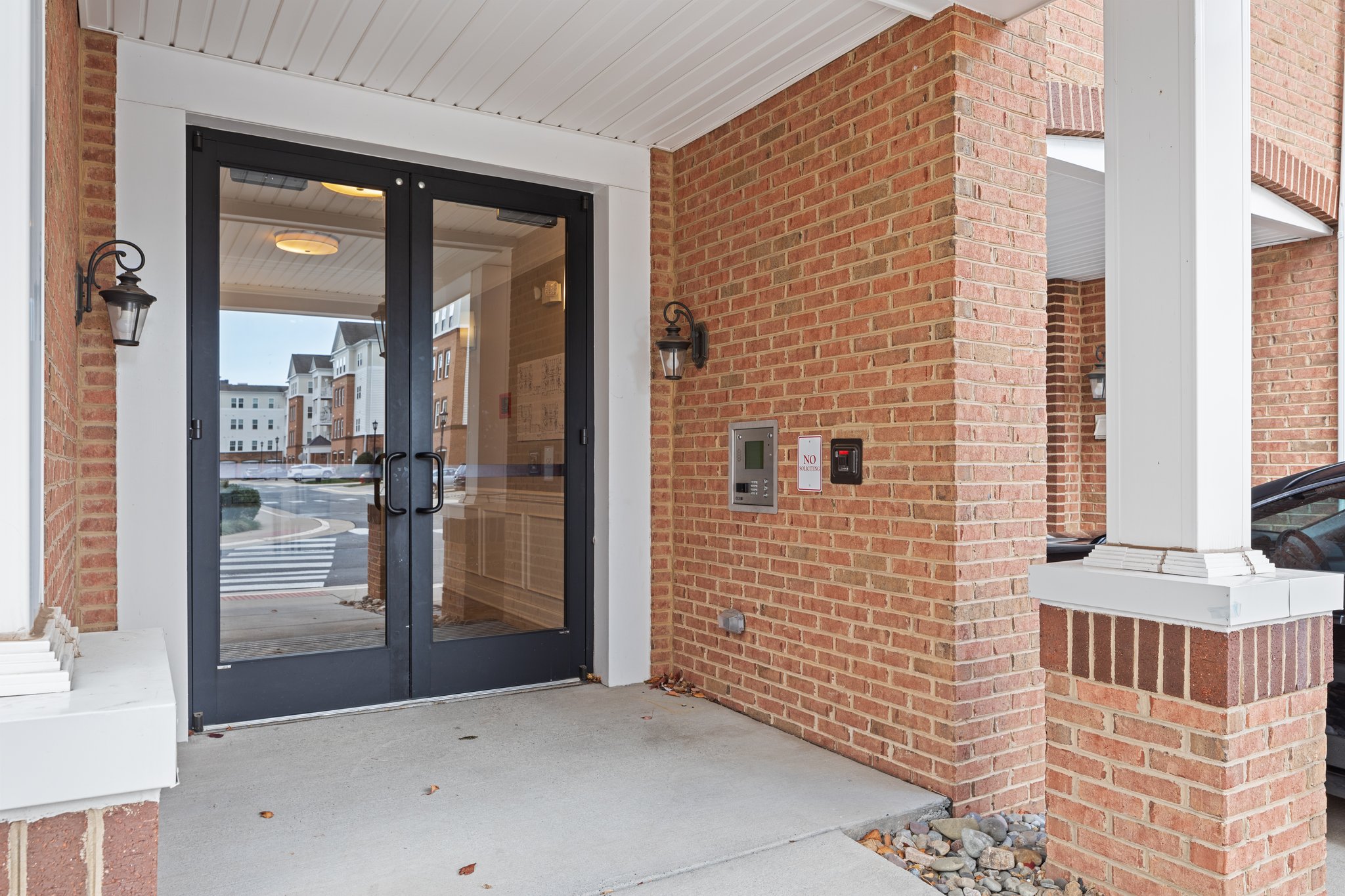 Secure Building Entrance