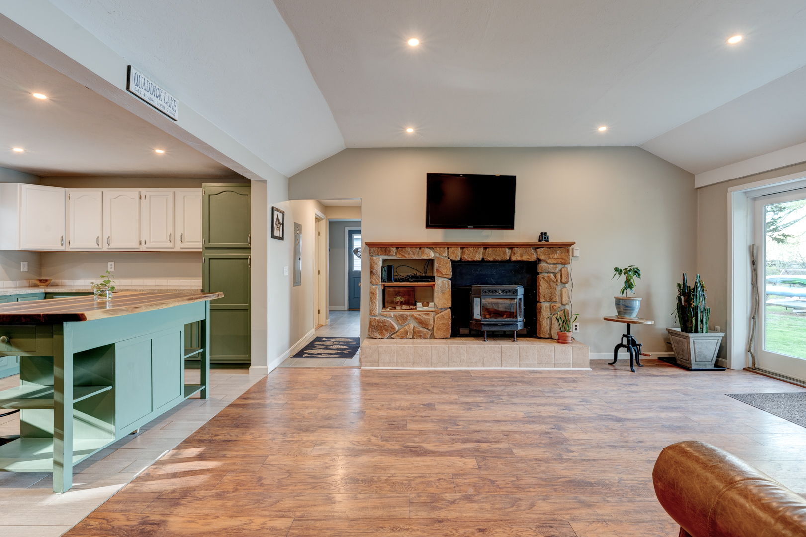 open floor plan