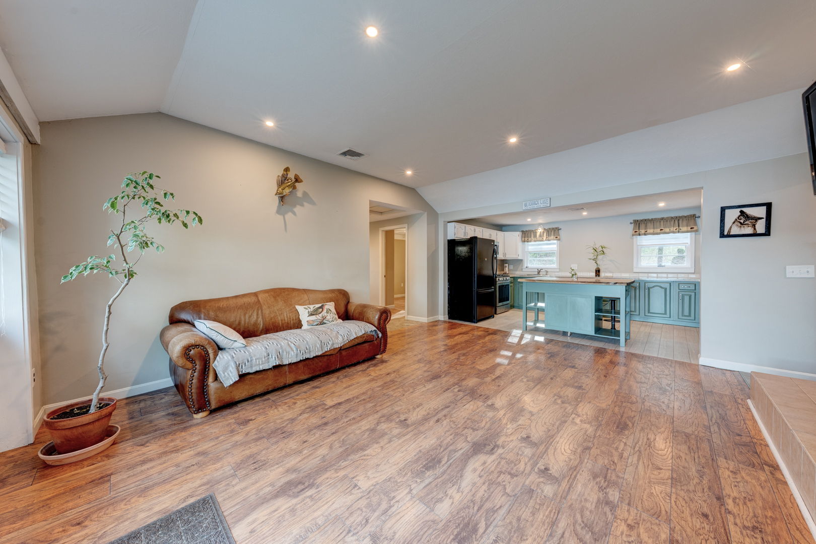 open living room