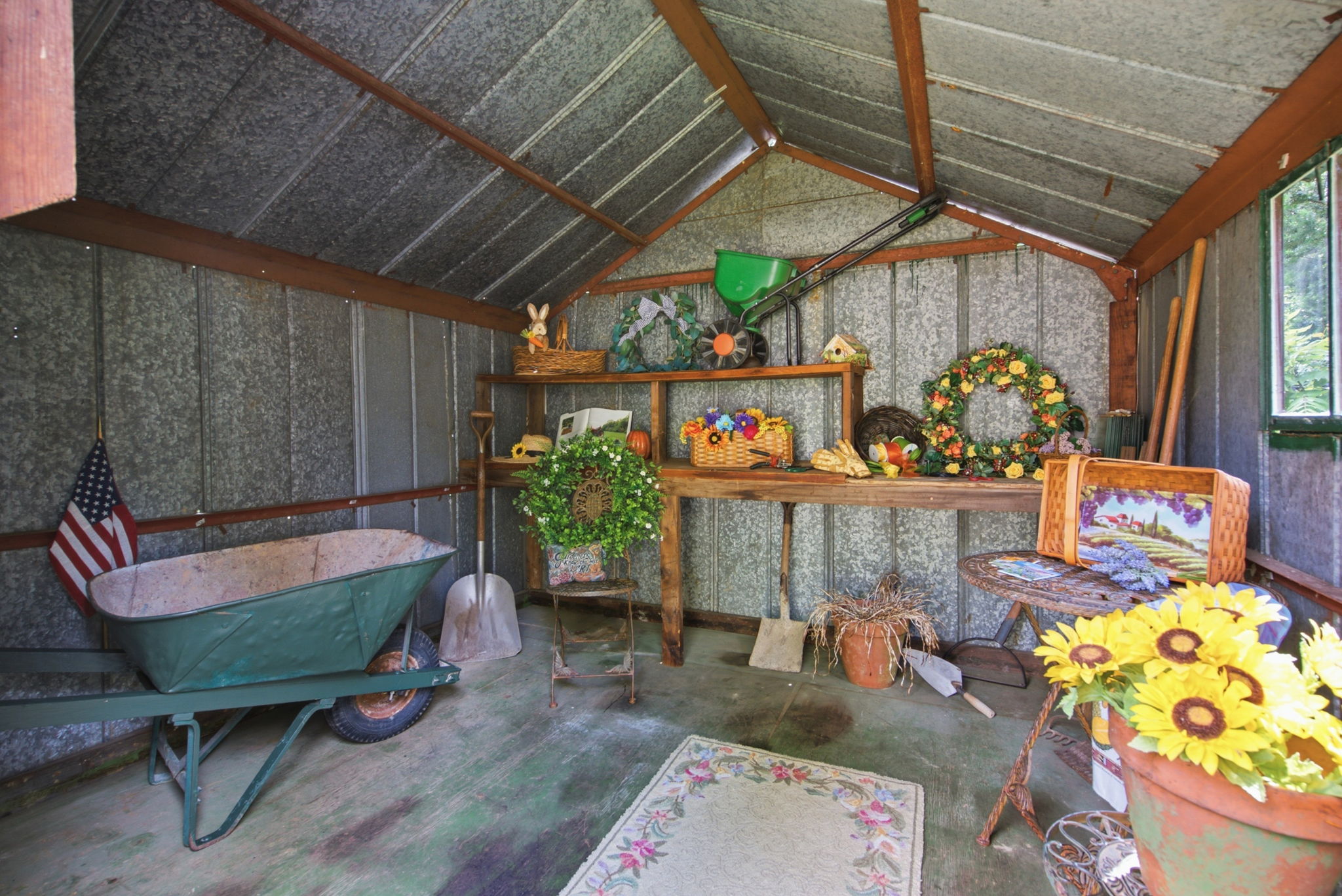 Inside of Shed #2