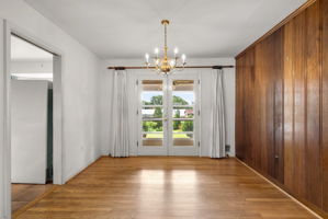 Dining Room and Access to Covered Porch