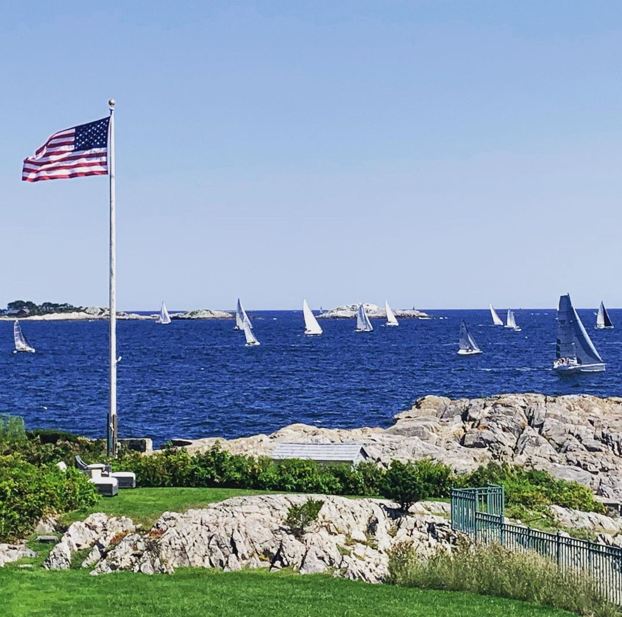 View of Sailboat Races