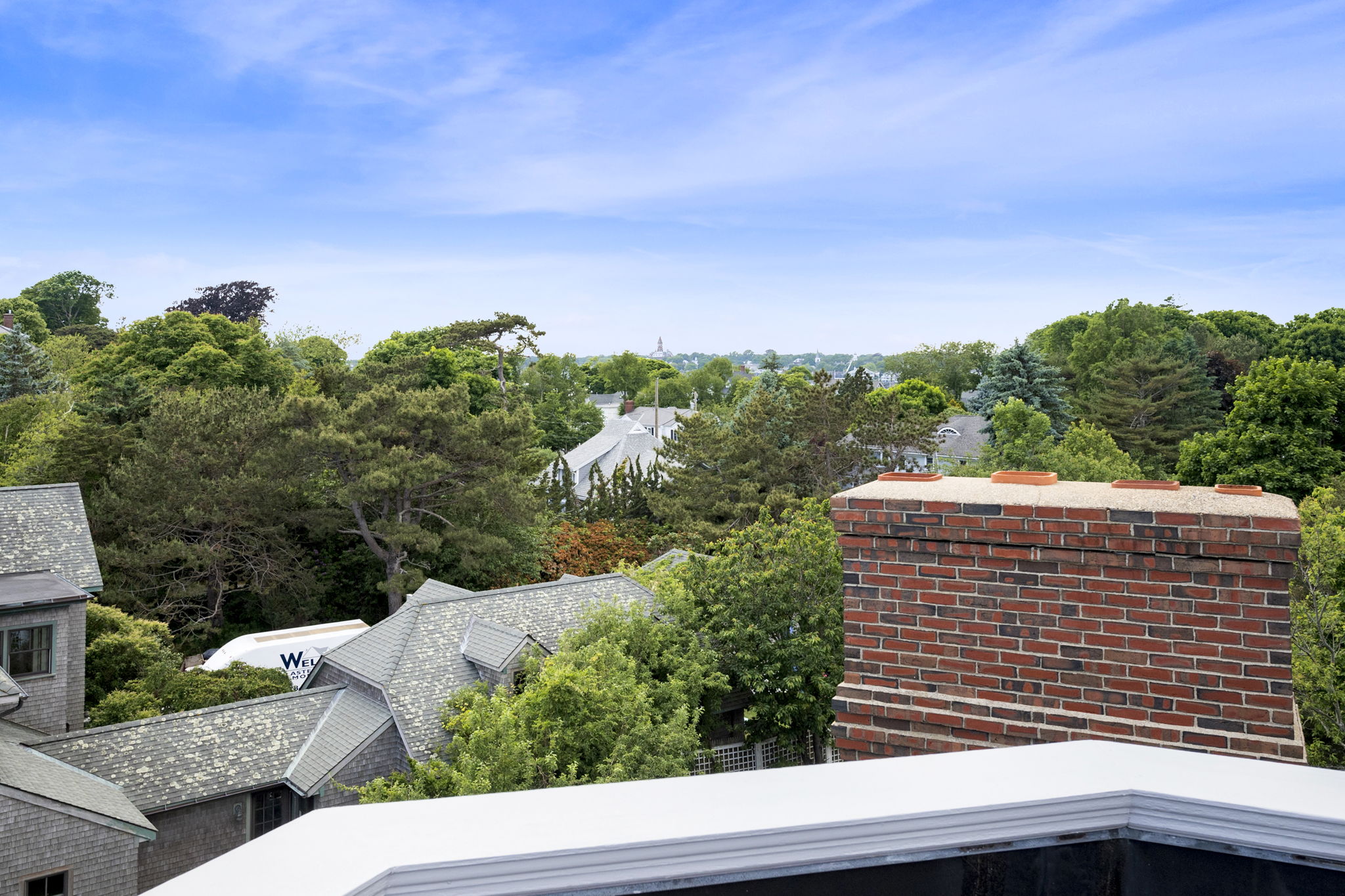 Roof Deck view (Abbot Hall)