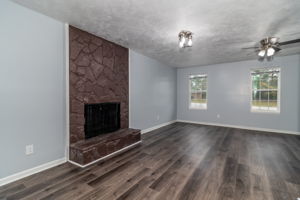 Living Room W/ Fireplace