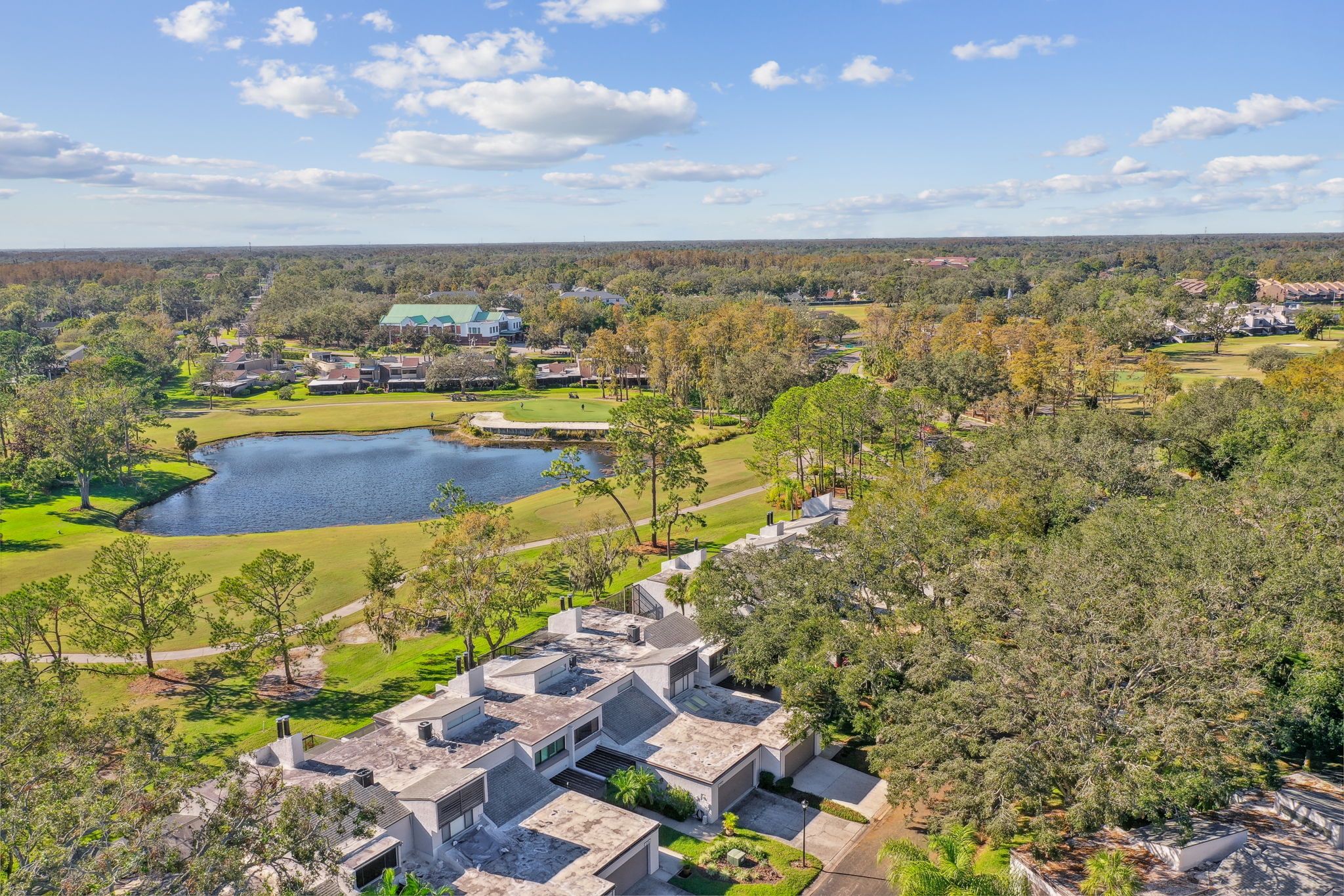 Golf Course behind your unit