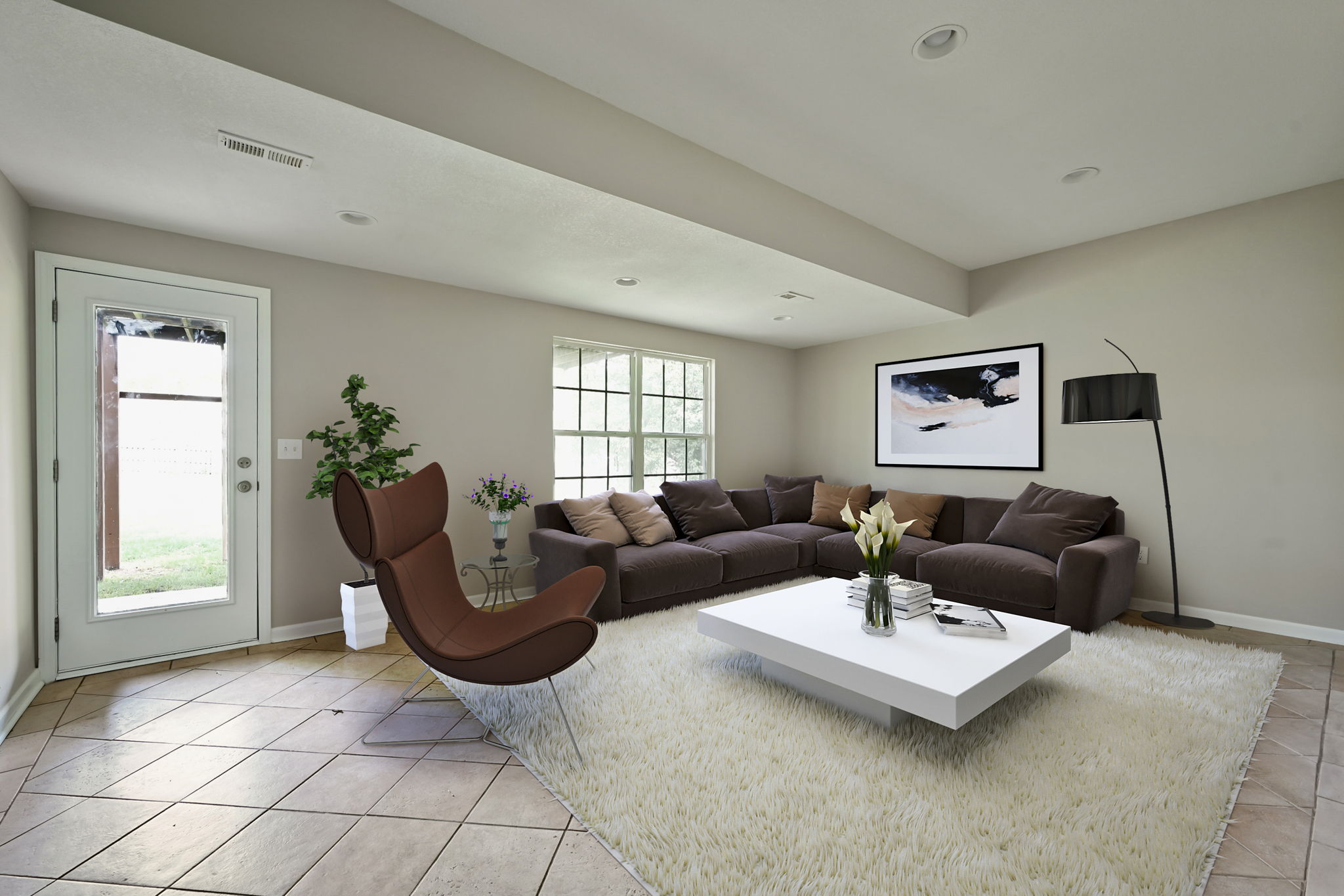 Lower Level - Main Living Area