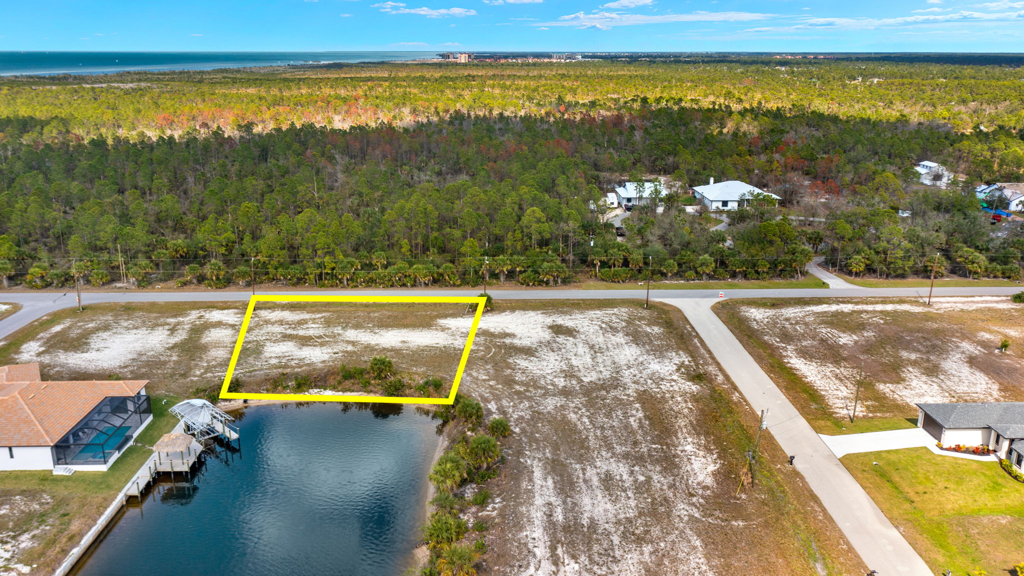 Aerial View 7 -Lot Lines