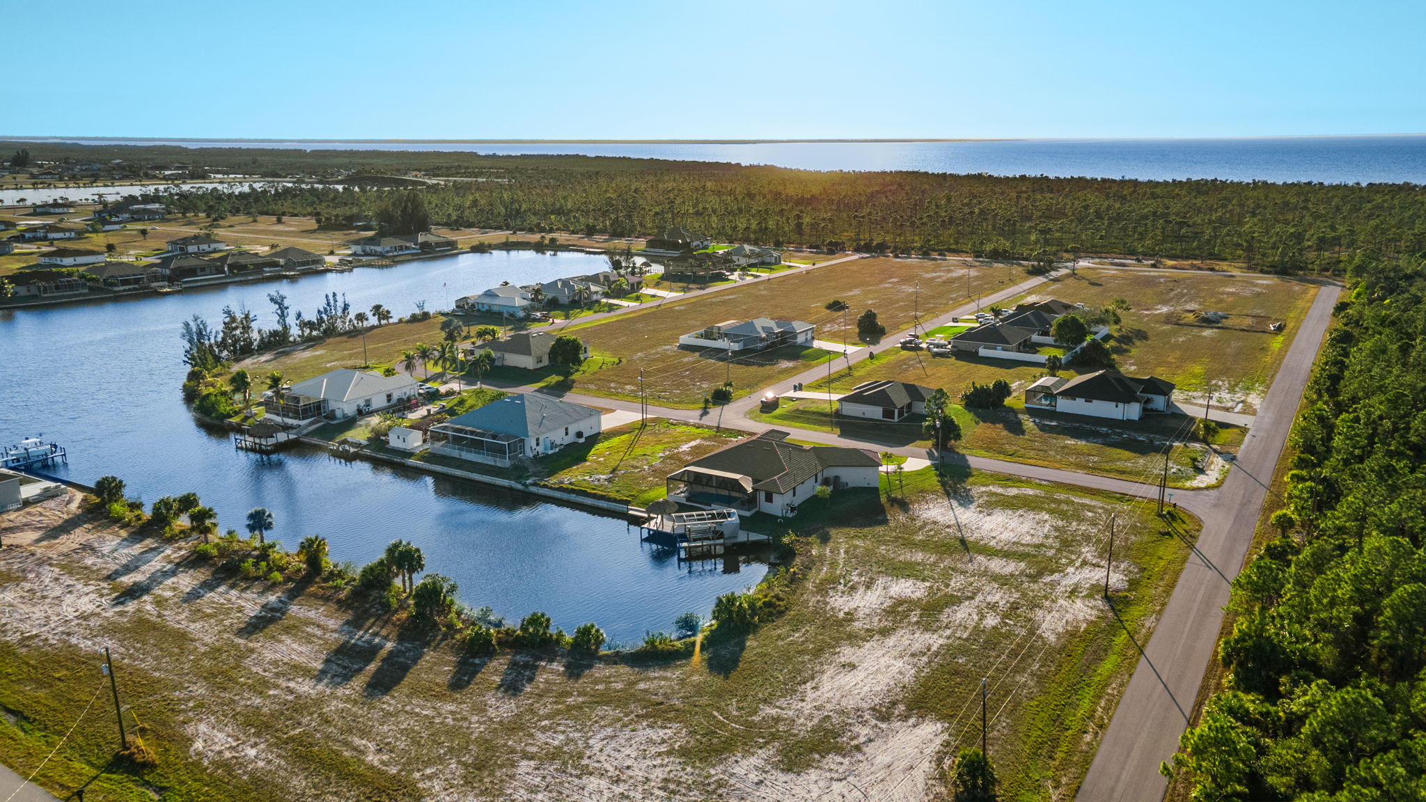 Aerial Rear Exterior